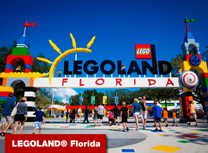 Legoland + Legoland Water Park + Sea Life Orlando Aquarium - 1 Dia